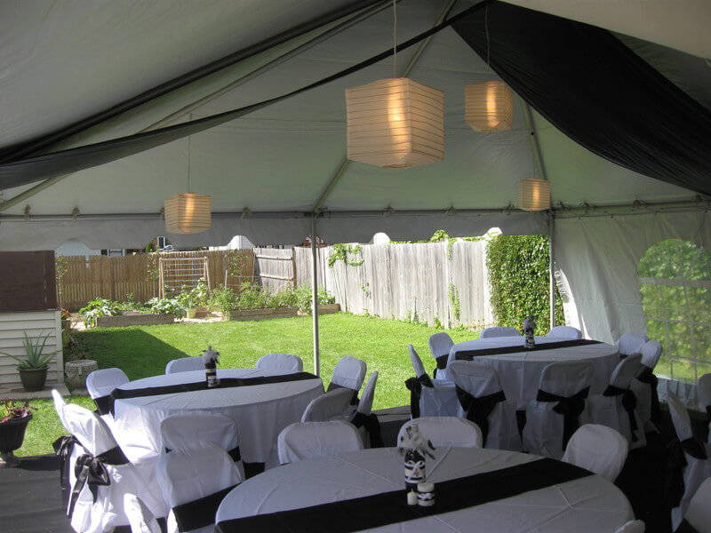 Wedding tent rental cost